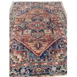 ANTIQUE HERIZ SERAPI CARPET, 310cm x 235cm.