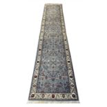 TABRIZ DESIGN RUNNER, 385cm x 77cm.