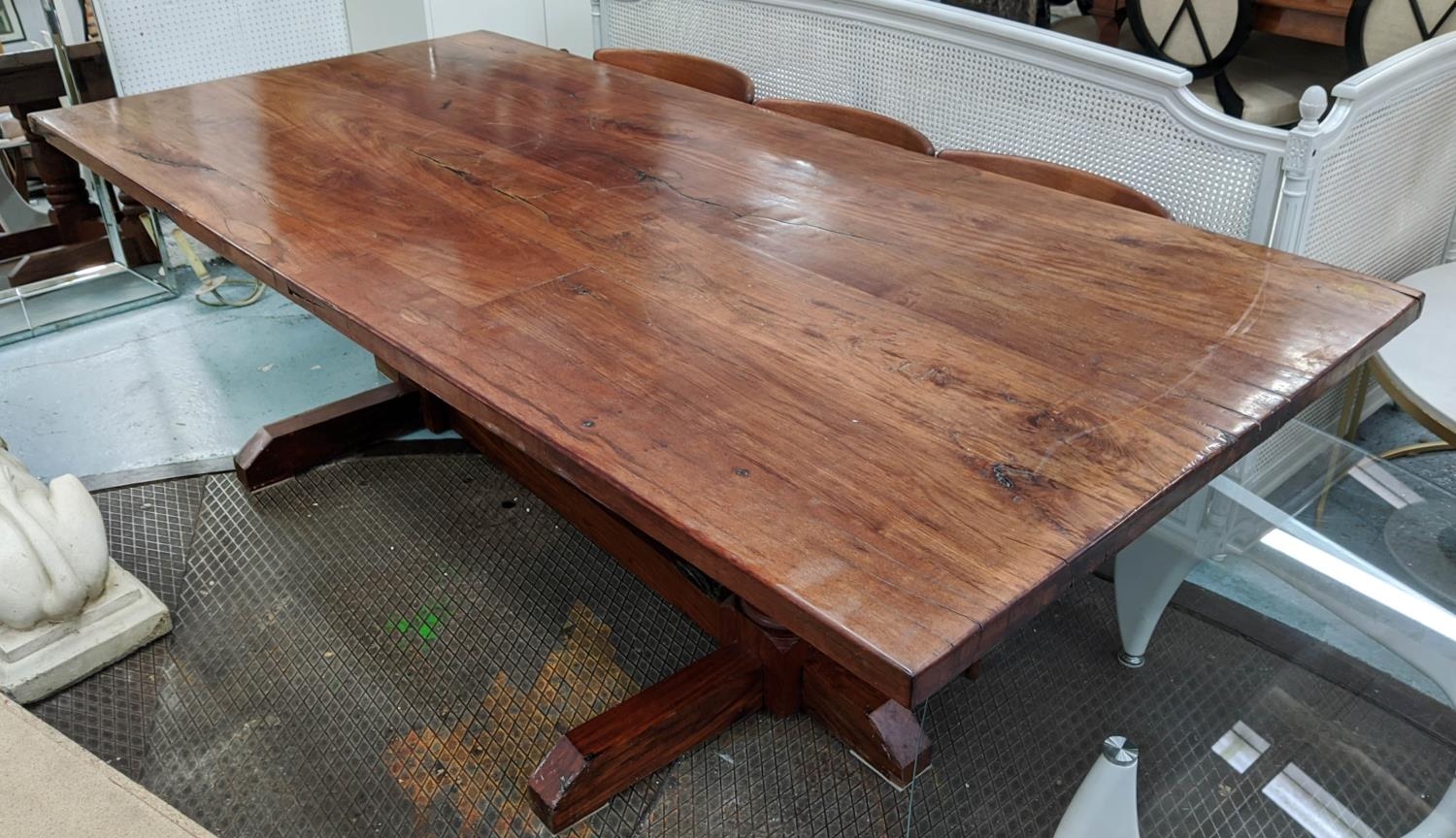 FARMHOUSE TABLE, 250cm x 114cm x 77cm H