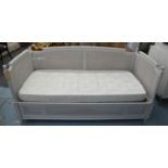 SIMON HORN LOUIS XVI STYLE DAYBED, 91cm x 97cm H x 200cm, with pull out trundle bed beneath.