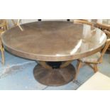 DAVIDSON CHATFIELD DINING TABLE, 150cm diam x 75cm H.