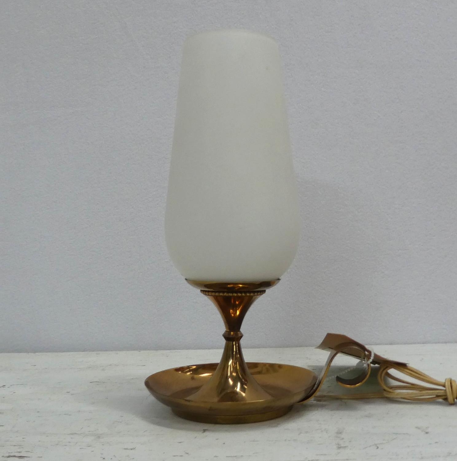 STILNOVO TABLE LAMP, 29cm H approx., vintage 1950's Italian.