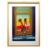 DAVID HOCKNEY 'IPhone Drawing 274', 2019 lithograph, edition 685/2000, 55cm x 35cm framed.