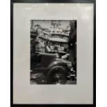 KURT HUTTON 'Stop the Traffic 1933', silver gelatin archival fibre print, 49cm x 60cm, framed and