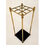 STICK STAND, Victorian style, 61cm x 25cm x 25cm.