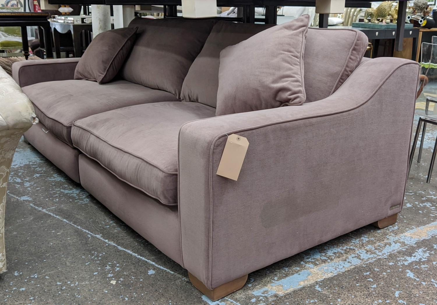 THE LOUNGE CO IMOGEN SOFA, 250cm H, four-seater.