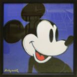 ANDY WARHOL 'Mickey Mouse', 1987, lithograph, numbered 375/2400, CMOA stamp on reverse printed on