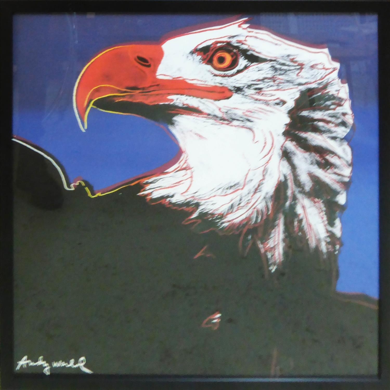 ANDY WARHOL 'Bald Eagle', from Endangered Species portfolio, 1983, lithograph, numbered 101/2400
