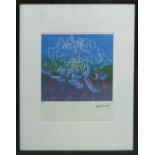 ANDY WARHOL 'Kiku - Chrysanthemum', 1983, lithograph, numbered 83/100 by Leo Castelli Gallery,