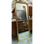 CHEVAL DRESSING MIRROR, Louis Philippe style, gilt frame, 164cm x 65cm.