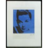 ANDY WARHOL 'Judy Garland', 1979, lithograph numbered 90/100, Leo Castelli Gallery, Edited by