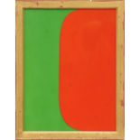 ELLSWORTH KELLY 'Green - Red', original lithograph, 1964, ref. Maeght, 40cm x 30cm, framed and