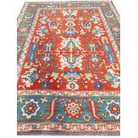 VINTAGE TURKISH CARPET, 300cm x 225cm.