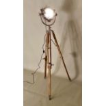 FLOOR LAMP, 153cm H, studio style design.