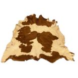 FRESIAN COWHIDE RUG, 260cm X 175cm. (with faults)