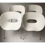 VITRA TOM VAC CHAIRS, a set of four, 67cm W, by Ron Arad. (4)