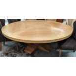 CIRCULAR DINING TABLE, 219.5cm diam. x 75cm, contemporary design.