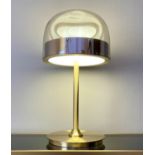 DOME TOP TABLE LAMP, 1950's Italian style, 47cm H.