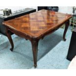 DRAW LEAF DINING TABLE, French style, 325cm x 94cm, extended approx.