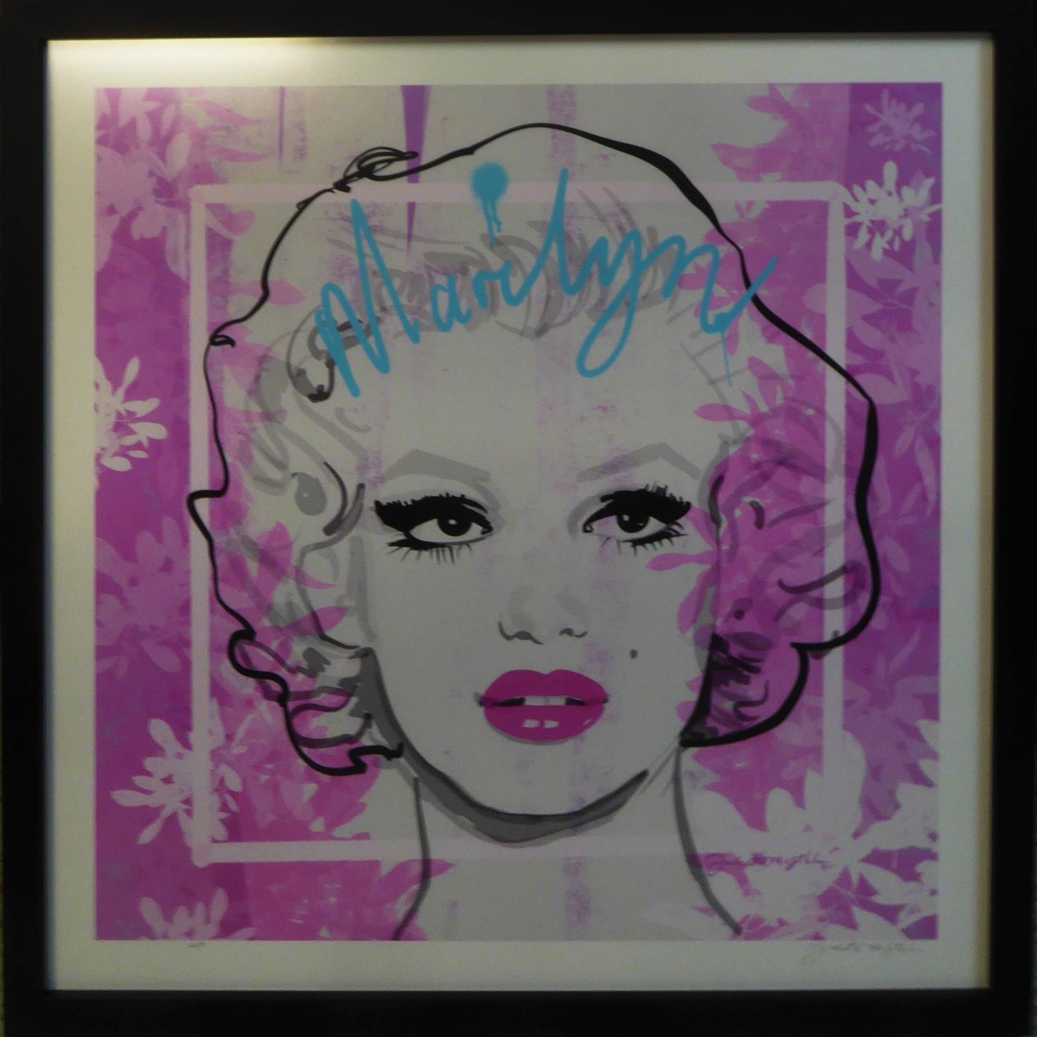 JULIETTE McGILL (Contemporary British) Marilyn 01', limited edition print, signed and embossed, 26/