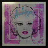 JULIETTE McGILL (Contemporary British) Marilyn 01', limited edition print, signed and embossed, 26/