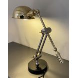 DESK LAMP, 46cm x 16cm, French Art Deco style.
