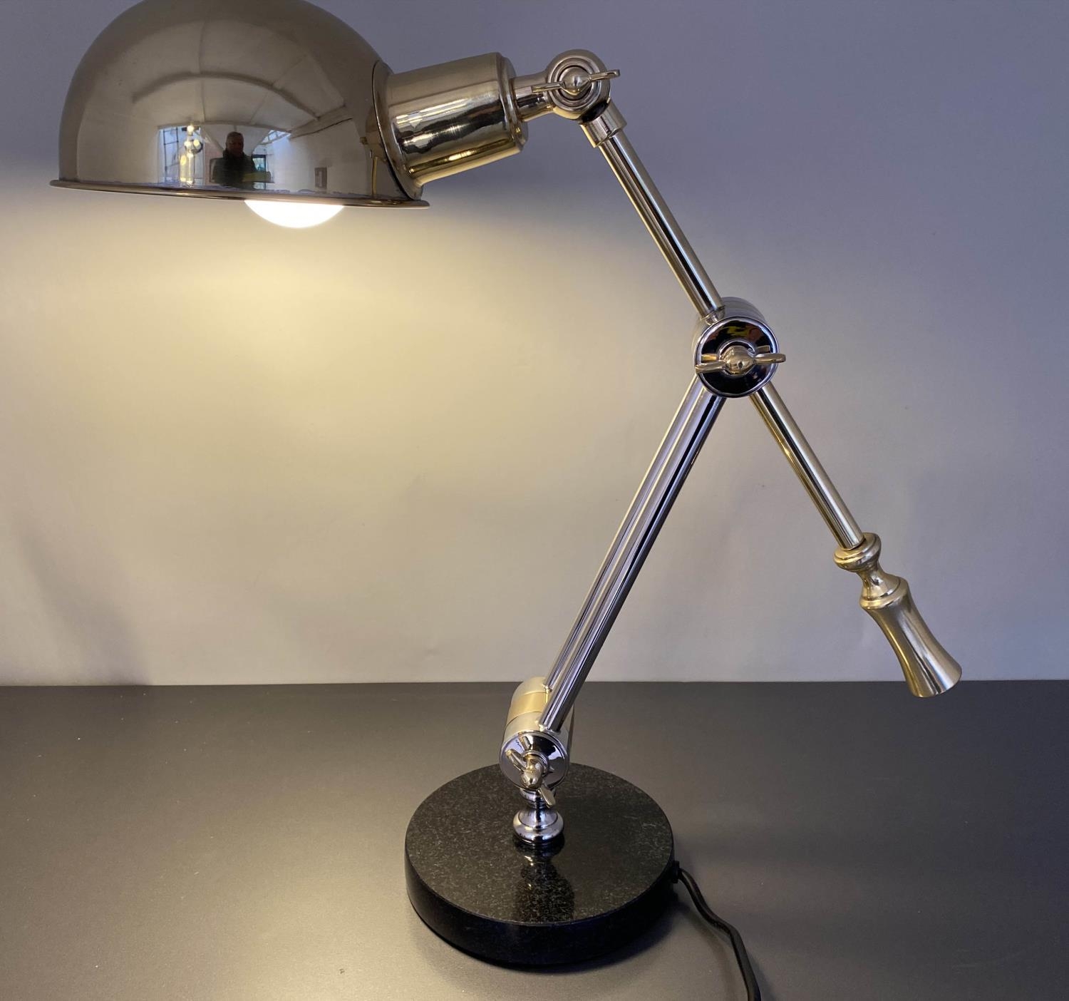 DESK LAMP, 46cm x 16cm, French Art Deco style. - Image 2 of 4