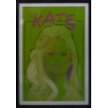 JULIETTE McGILL (Contemporary British) 'Kate 01', limited edition print, signed and embossed, 26/95,