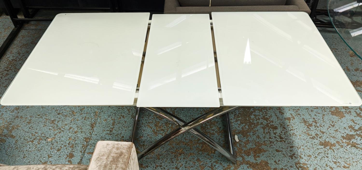 CALLIGARIS DAKOTA TABLE, design height and size adjustable, 140cm x 75cm x 71cm at largest approx. - Image 2 of 3