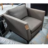 KINGCOME ARMCHAIR, 90cm W x 92cm D, grey.