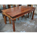 DINING TABLE, 160cm x 90cm x 77cm, Indian Takat style design.