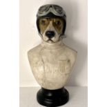 STIRLING MUTTS, 50cm H, polychrome sculptural study.
