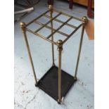 STICK STAND, Victorian design, 25cm x 25cm x 62cm.