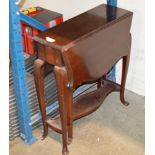 MAHOGANY DROP LEAF TABLE