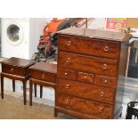 3 PIECE STAG MAHOGANY BEDROOM SET