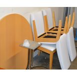 MODERN KITCHEN TABLE WITH 4 CHAIRS
