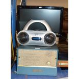 VINTAGE FIDELITY RADIO, GOODMAN'S STEREO & SMALL TV