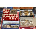 TRAY CONTAINING LARGE QUANTITY VARIOUS COPPER COINAGE