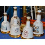 6 VARIOUS BELLS DECANTERS (FULL)