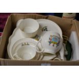 BOX WITH QUANTITY CRESTED CHINA