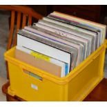 BOX WITH VARIOUS RECORDS