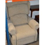 SINGLE RECLINING ARM CHAIR