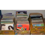 3 BOXES WITH ASSORTED LP RECORDS