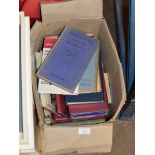 BOX WITH ASSORTED BOOKS