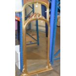 2 GILT FRAMED MIRRORS