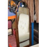 MAHOGANY CHEVAL MIRROR