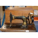 OLD FRISTER & ROSSMAN SEWING MACHINE