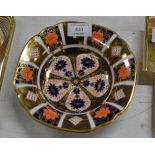 7"" DIAMETER ROYAL CROWN DERBY IMARI PATTERN DISH