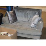 LARGE MODERN ARM CHAIR WITH LOOSE CUSHIONS