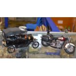 FRANKLIN MINT MODEL FORD T & HARLEY DAVIDSON